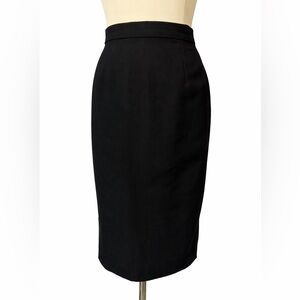 YL by Yair Black Pencil Skirt Classic Career Office Like New